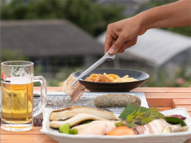 飲食物の持ち込み自由